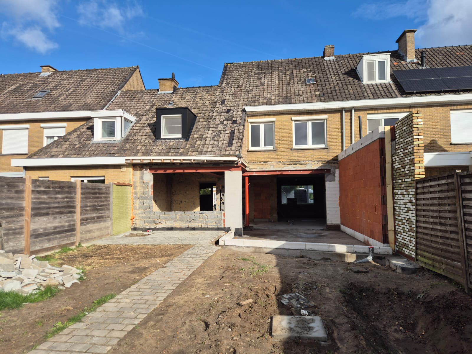 Aanbouw woning 
