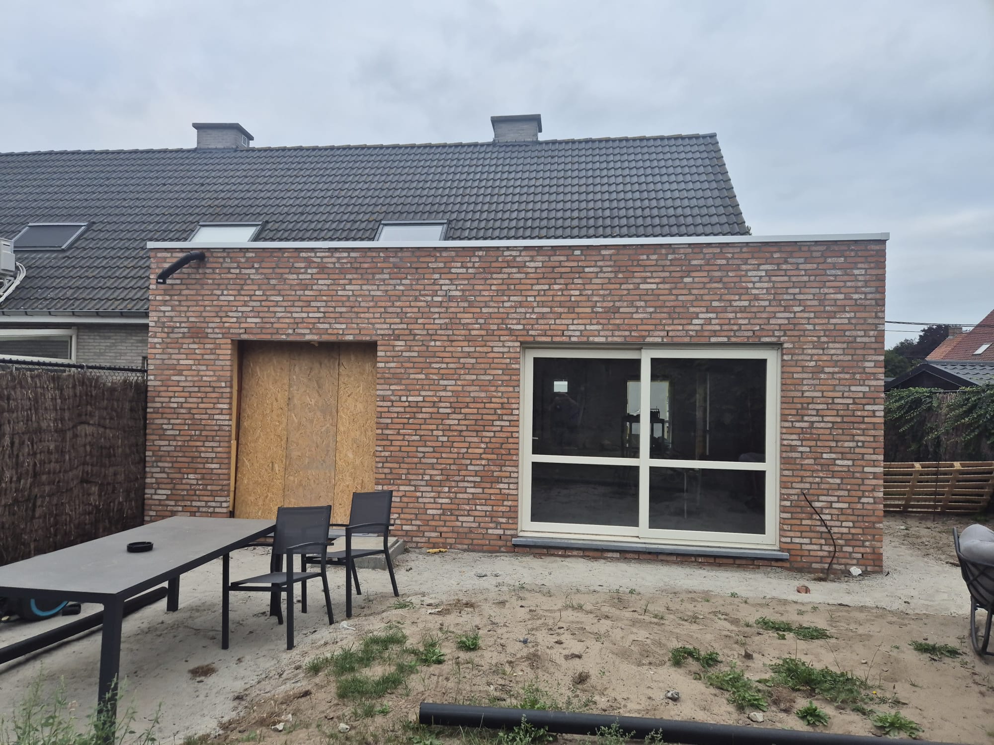 Aanbouw woning 