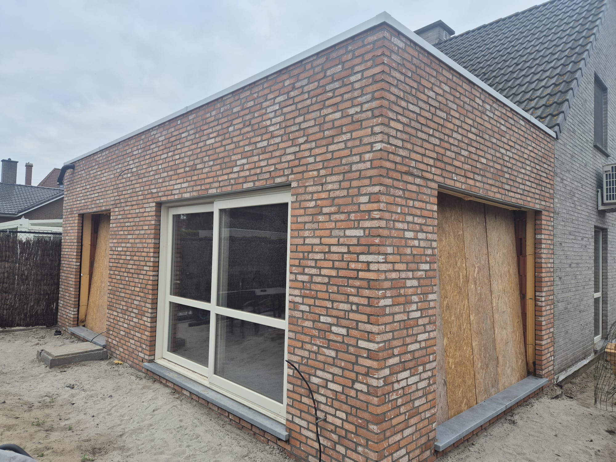 Aanbouw woning 