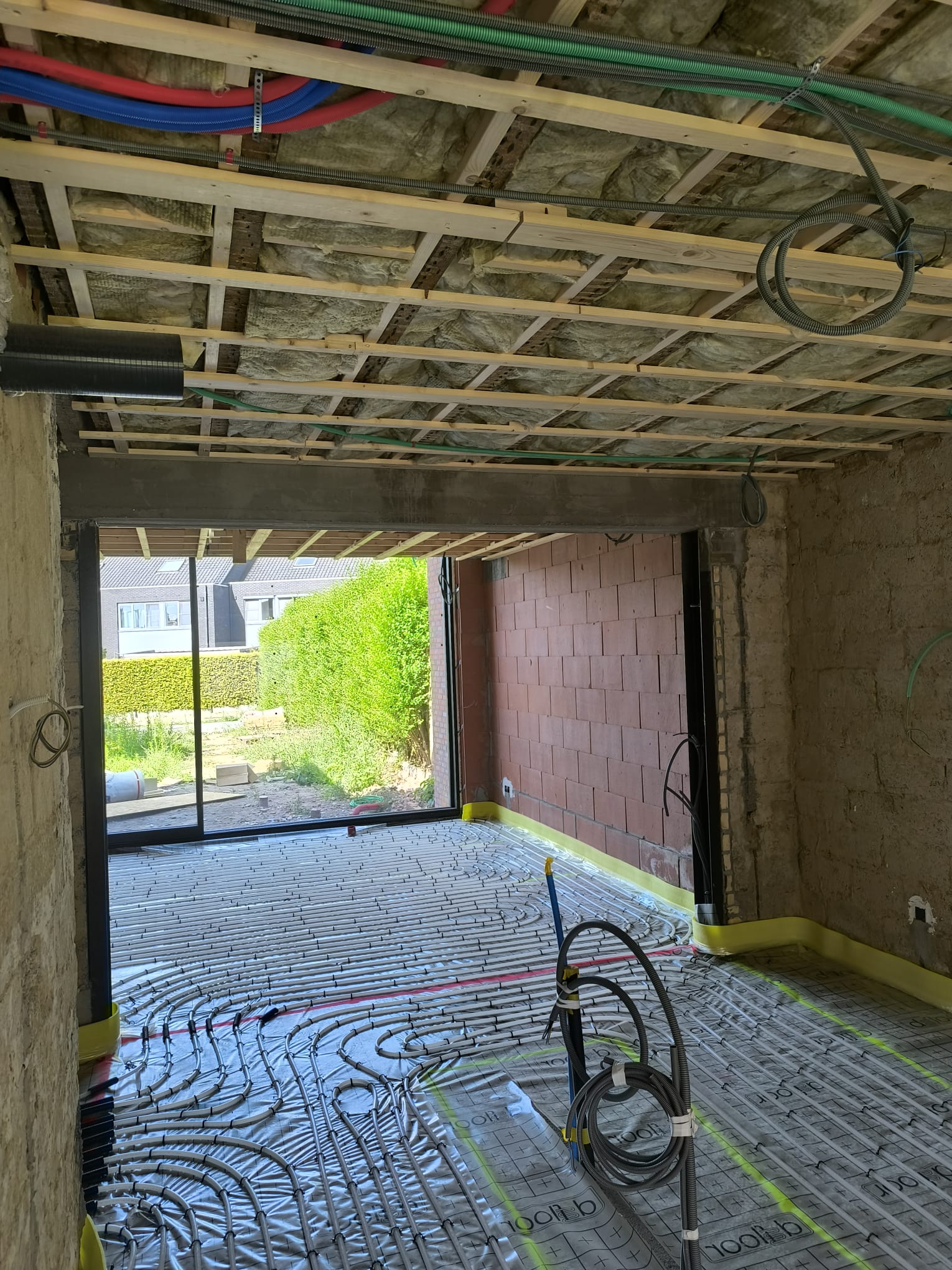 Aanbouw woning 