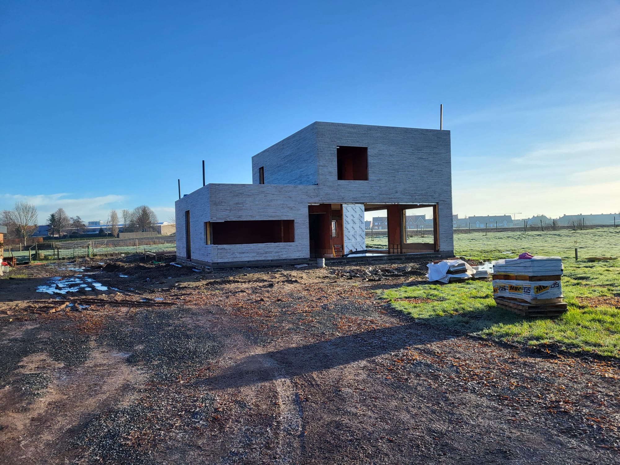Aanbouw woning 