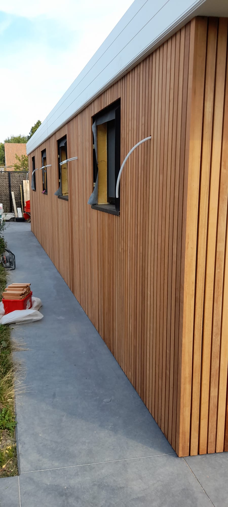 Aanbouw woning 
