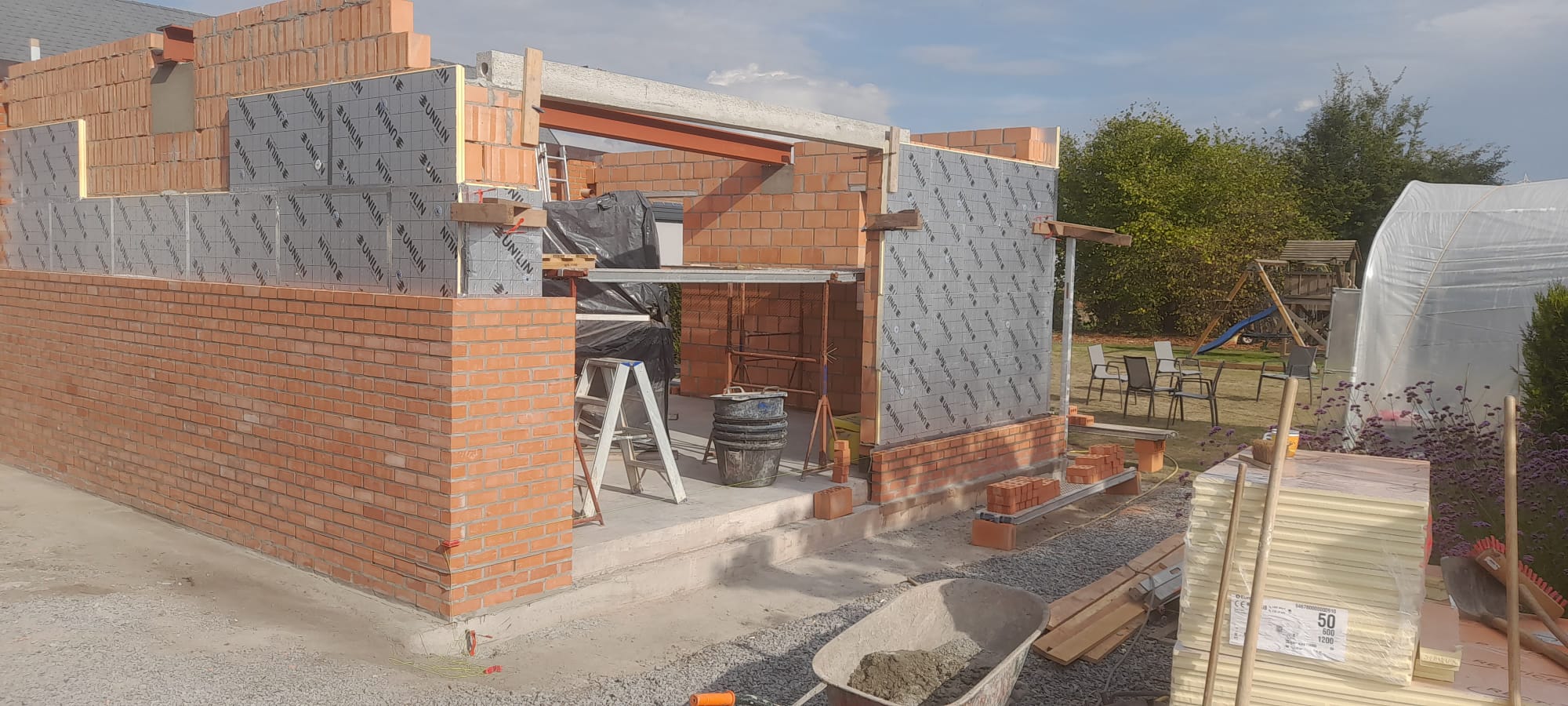 Aanbouw woning 