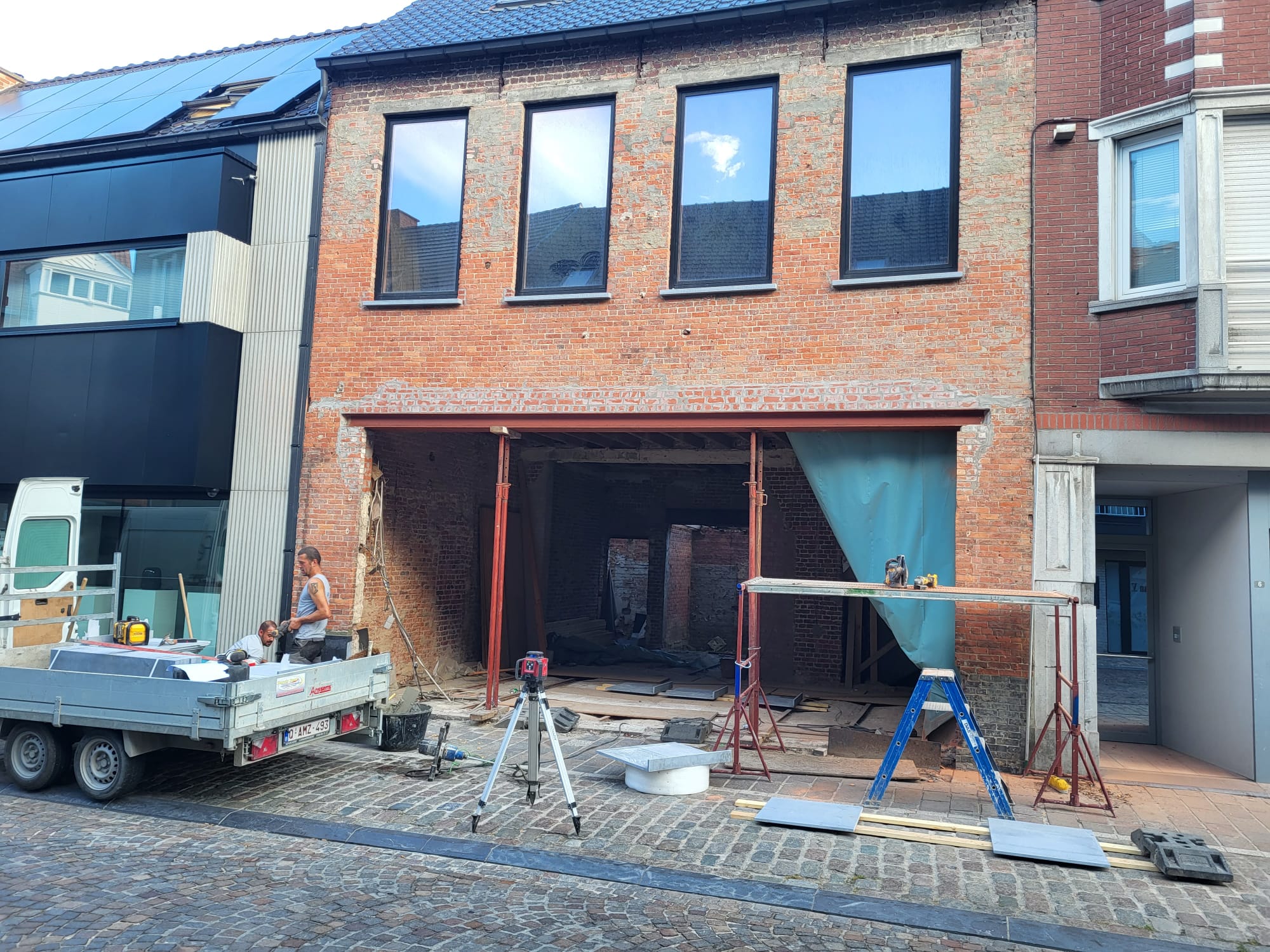 Aanbouw woning 