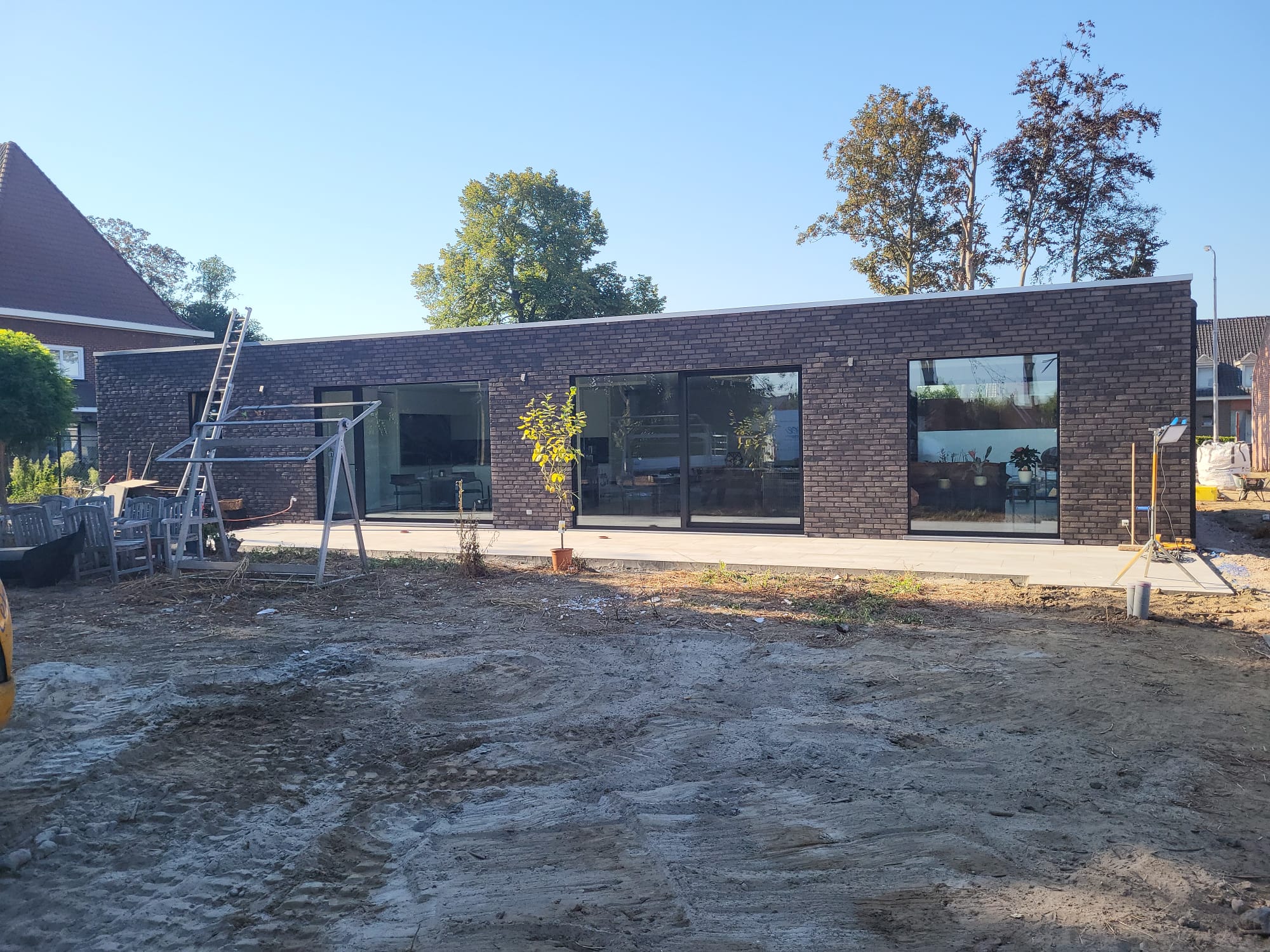 Aanbouw woning 